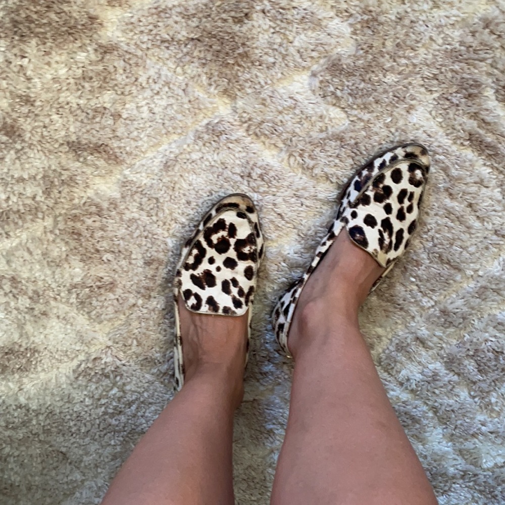 Kate Spade Carima leopard loafers